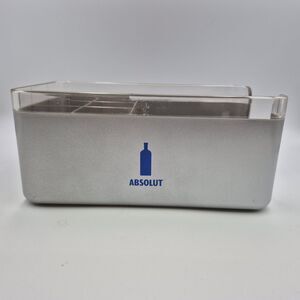 ABSOLUT VODKA BARWARE NAPKIN & STIRRER CADDY NEW